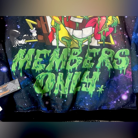 NWT Members Only x Nickelodeon Hoodie- L - Picture 2 of 11